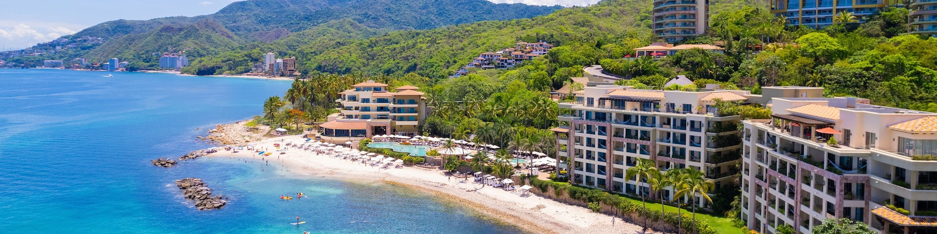 Garza Blanca Beach in Puerto Vallarta Mexico
