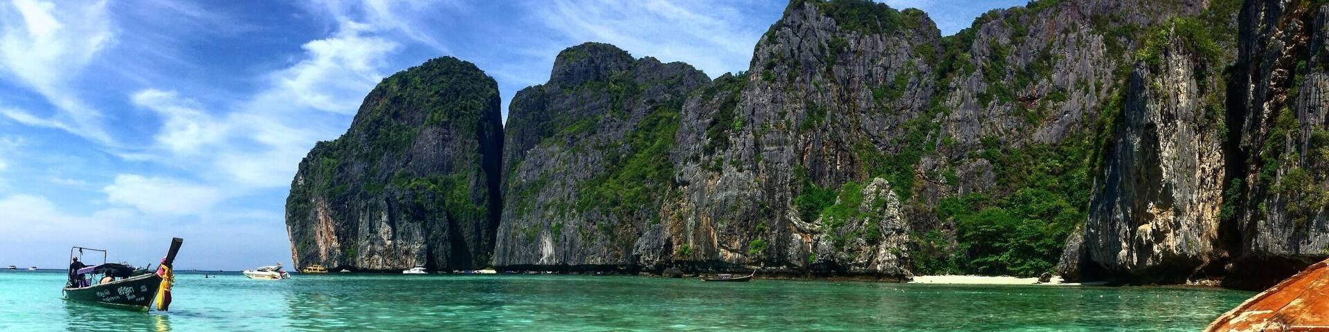 Definitely missing this life #thailand #mayabay #kohphiphi
