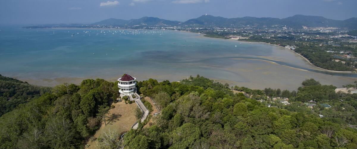 khao khad view point phuket southern of thailand