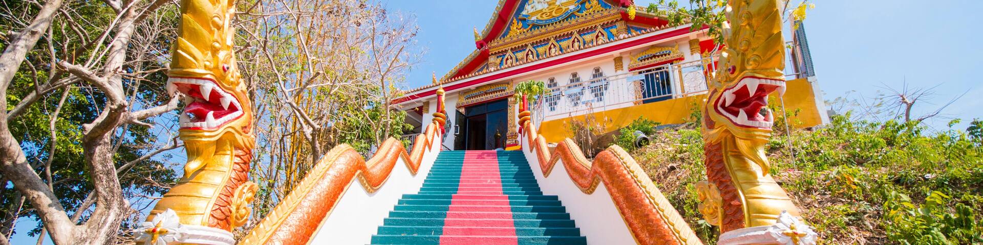 staircase of Koh Sirey Temple