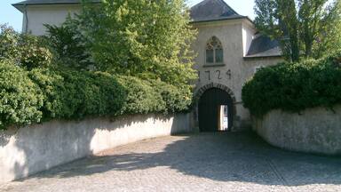 The castle in Stadtbredimus, Luxembourg.