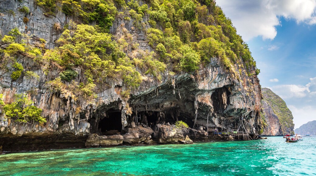 Viking cave on Maya island