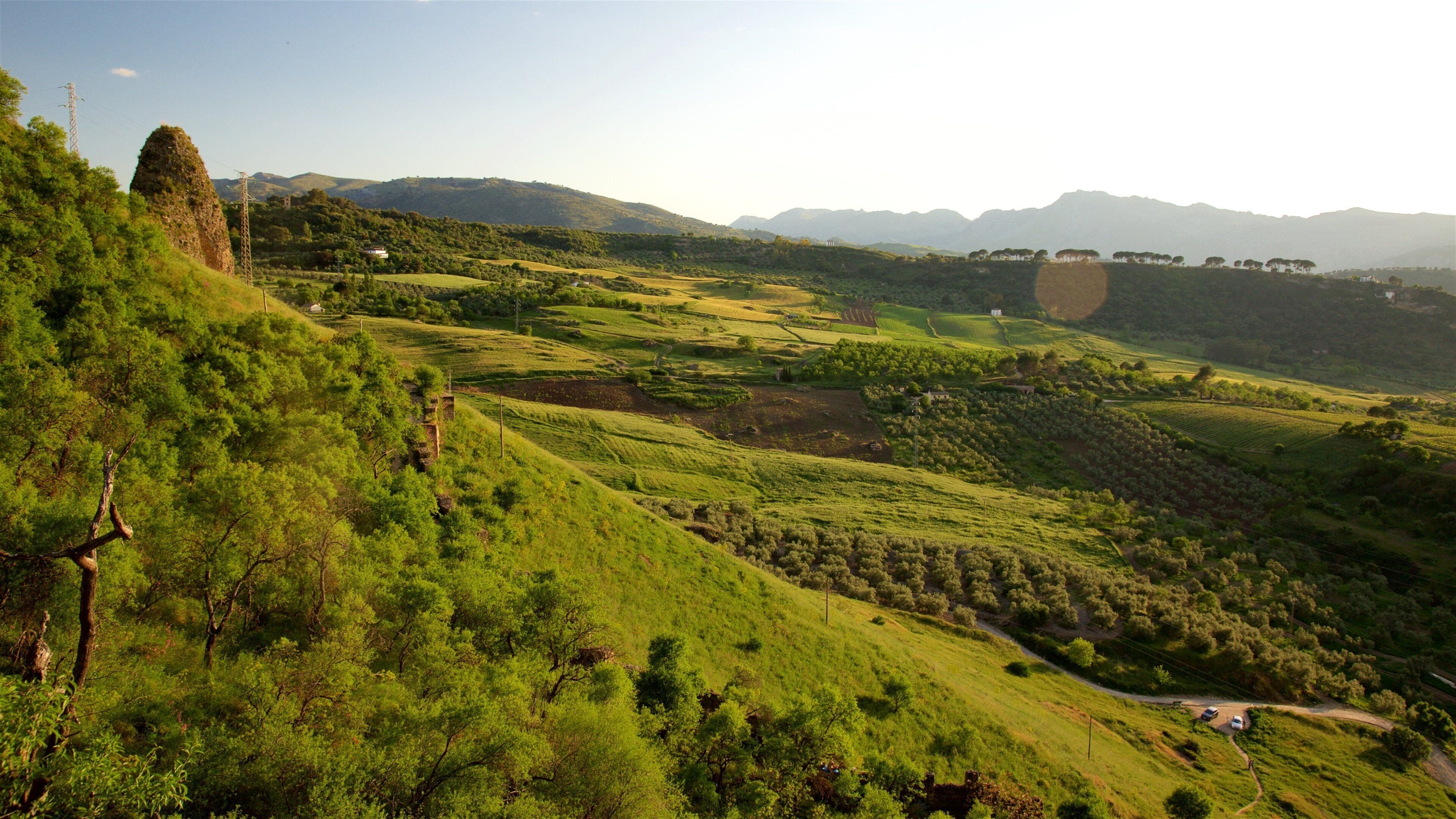 Kloof van El Tajo inclusief akkerland