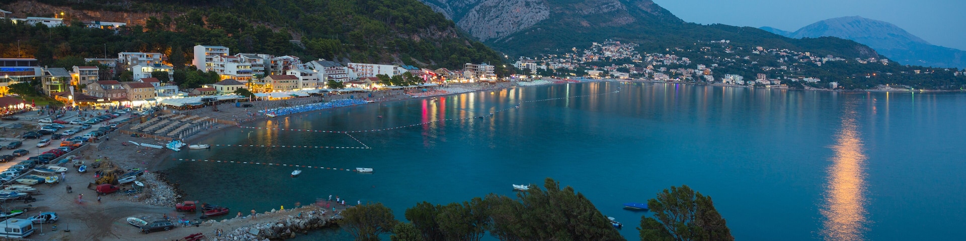 Montenegro. Sutomore, view from the mountain