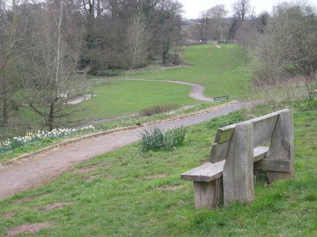 Path through the park