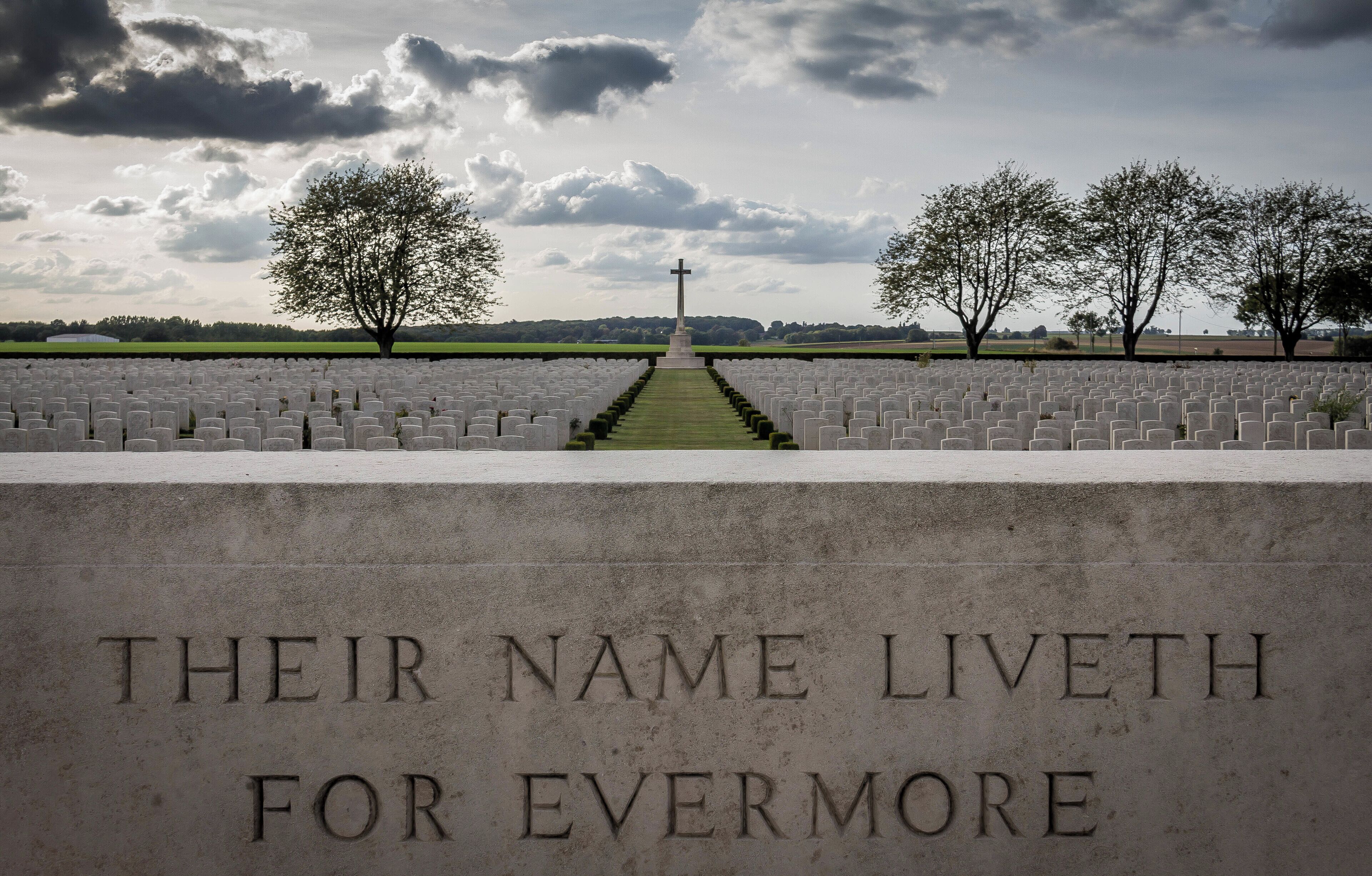 This is the New Zealand Memorial for the battle of the Somme in Longueval, France.