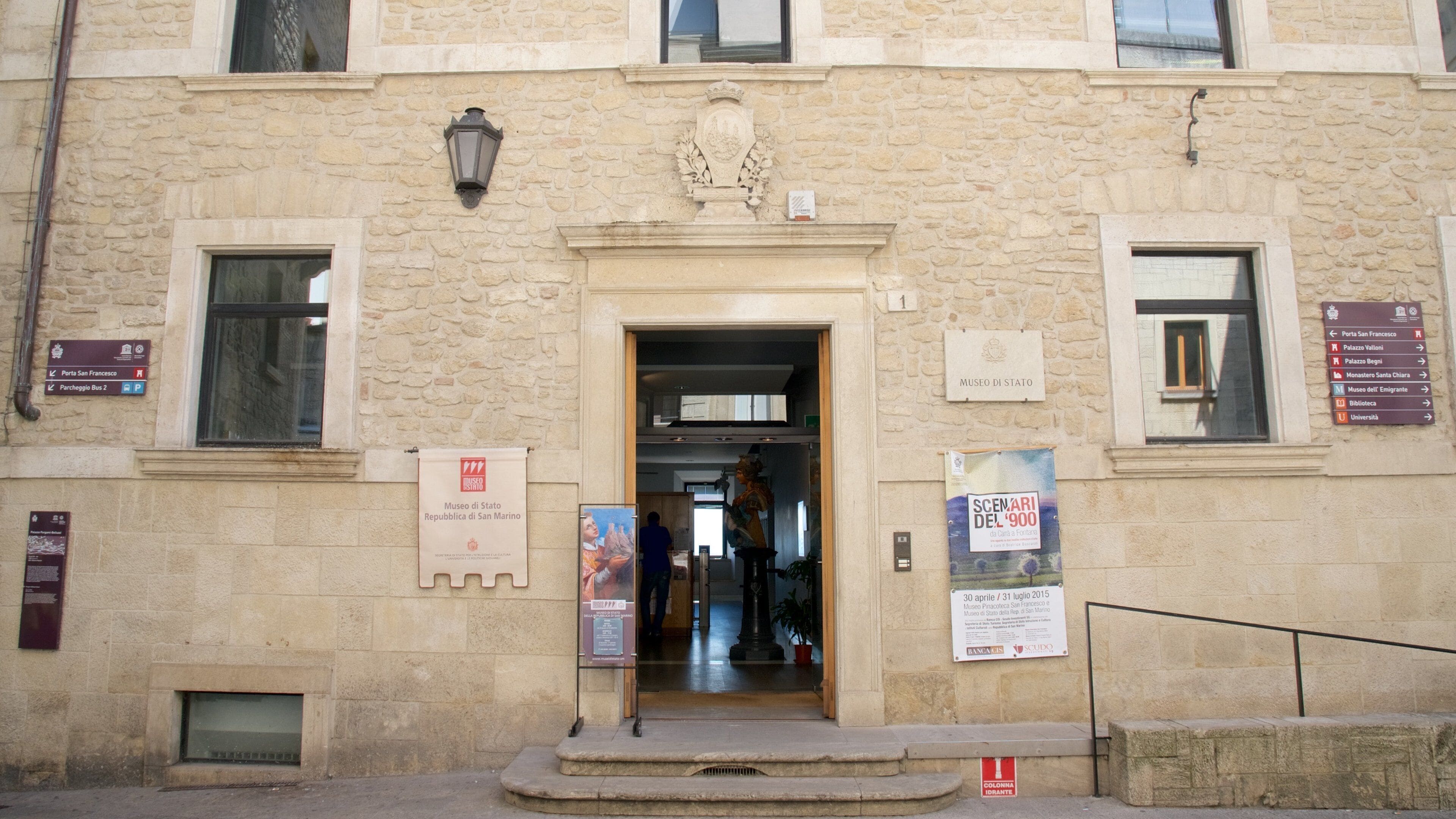 State Museum of San Marino which includes heritage elements