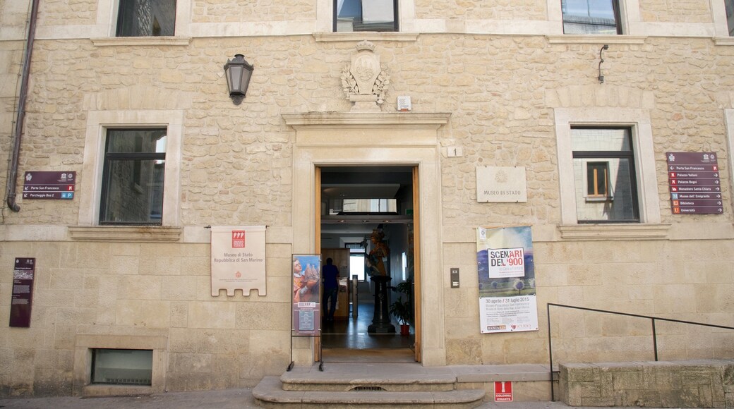 State Museum of San Marino which includes heritage elements