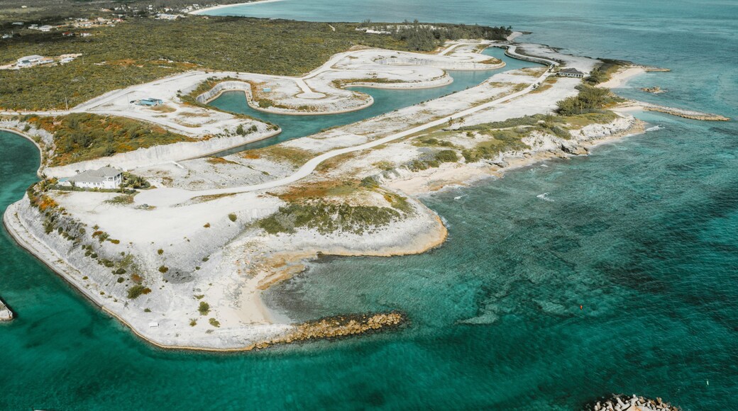 Aerial view of Rokers Point Settlement