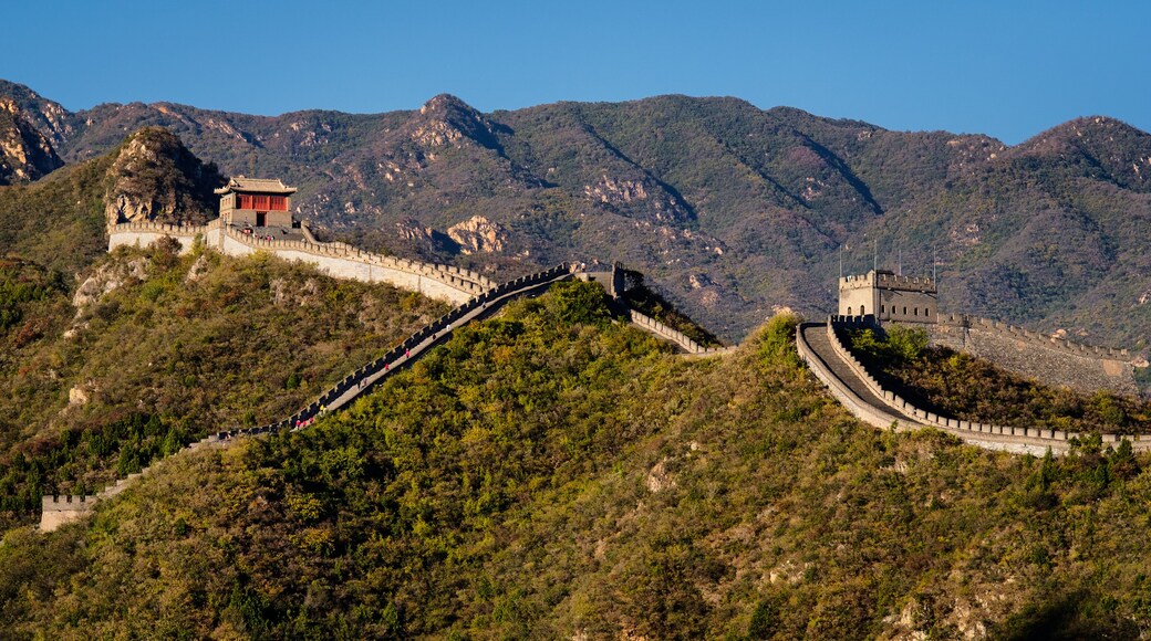 Juyongguan (Juyong Pass) of the Great Wall of China in the Changping District, about 50 kilometers from central Beijing, China