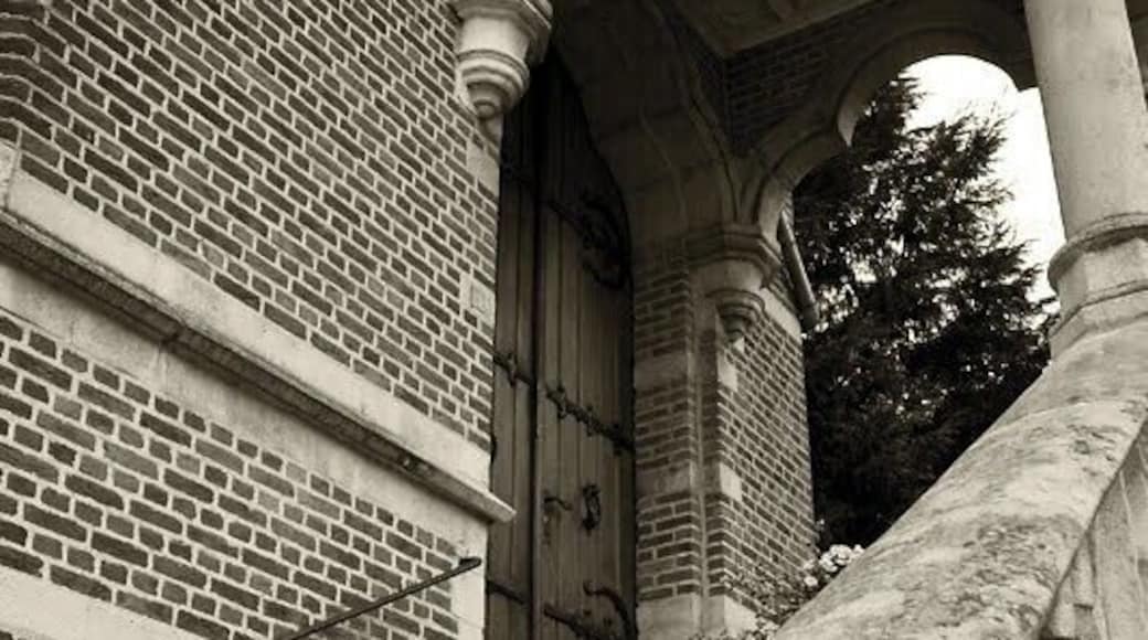 Stairs near the church of Rijmenam