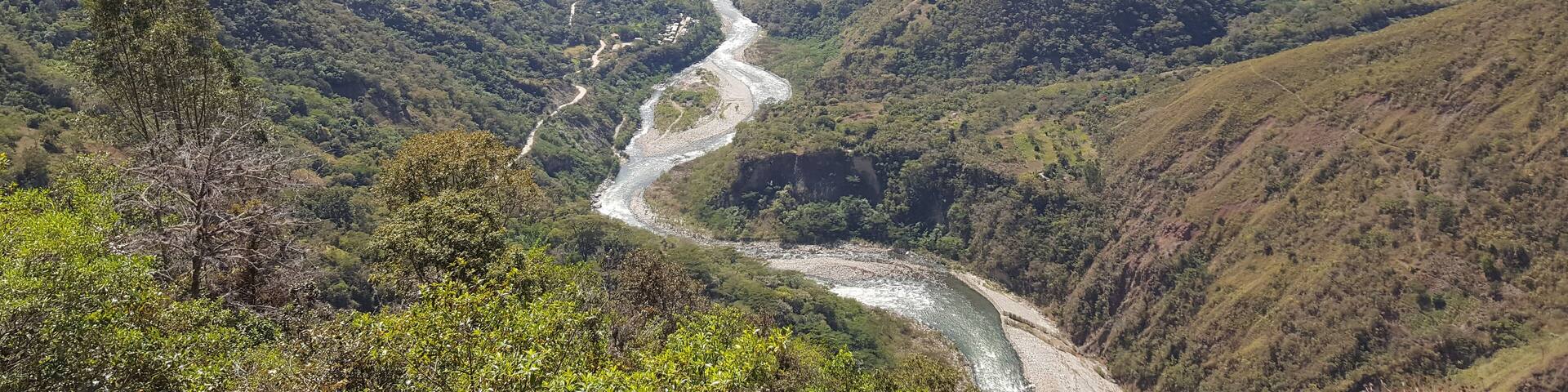 Near Santa Teresa. On the Inca Trail. Peru