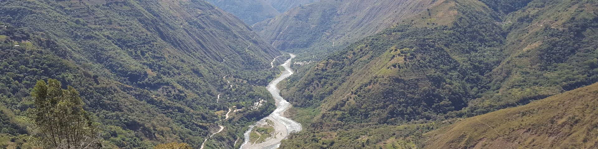 Near Santa Teresa. On the Inca Trail. Peru