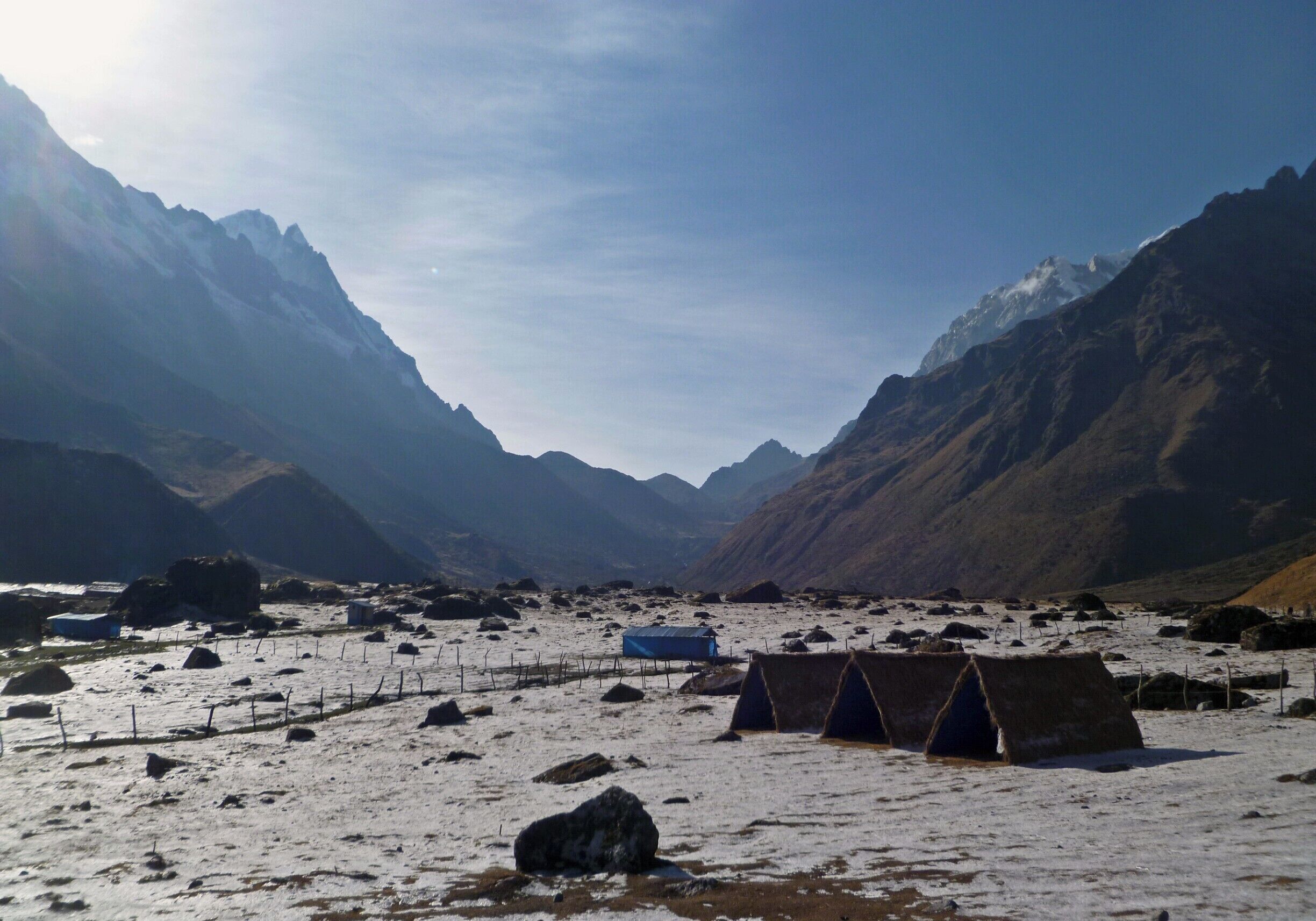 If you're thinking of visiting Machu Picchu and fancy a challenge, try the 4-day Salkantay Trail. It avoids the hustle and bustle of the more touristy Inka Trail, whilst covering a huge range of climates and terrains. This photo was taken from the Wayracmachay campsite at 3,800 metres, where I spent the coldest night of my life!

#lifeatexpedia