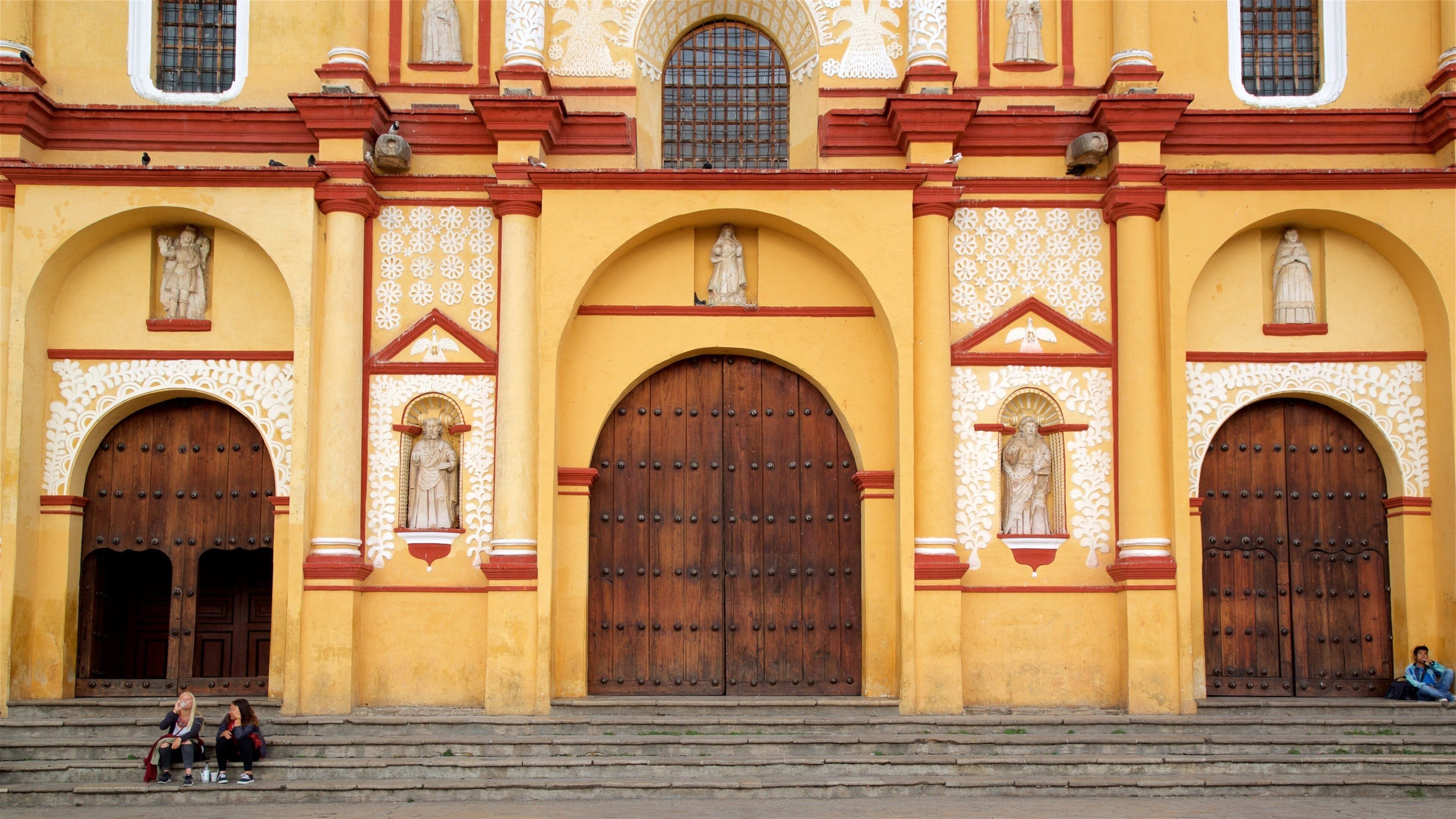 San Cristóbal de las Casas Cathedral as well as a couple