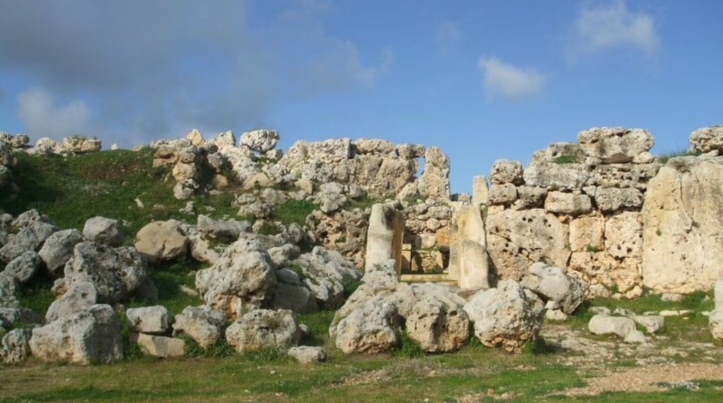 Inside the Temple complex.