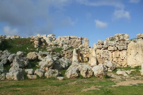 Inside the Temple complex.