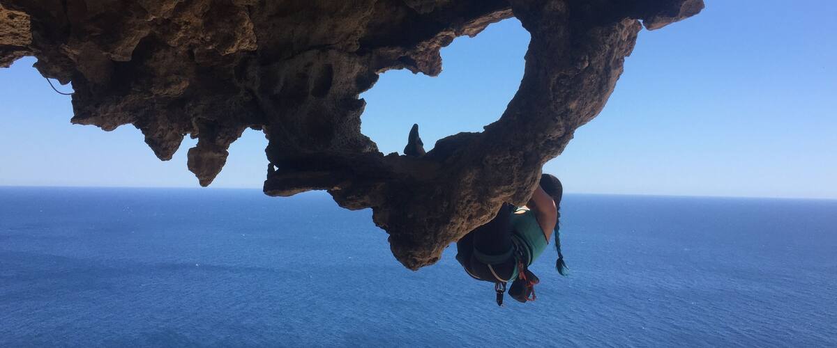 #LifeAtExpediaGroup
The middle of nowhere can sometimes be close to a touristy spot! This rock climbing route was in the same area as the famous blue grotto but totally hidden! A walk down a sort of path took us to this roofed area, which was also ideal for a picnic!