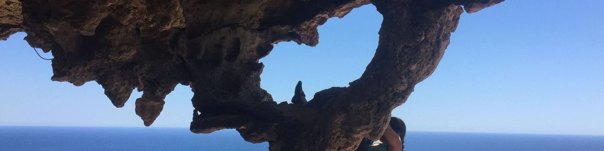 #LifeAtExpediaGroup
The middle of nowhere can sometimes be close to a touristy spot! This rock climbing route was in the same area as the famous blue grotto but totally hidden! A walk down a sort of path took us to this roofed area, which was also ideal for a picnic!