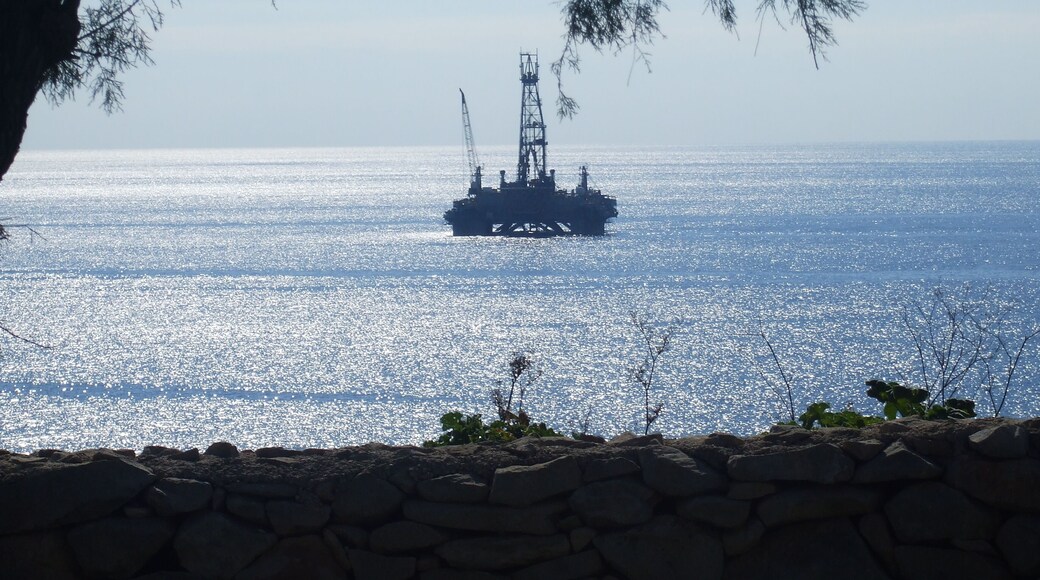 Oil Rig near Ghar Hasan
