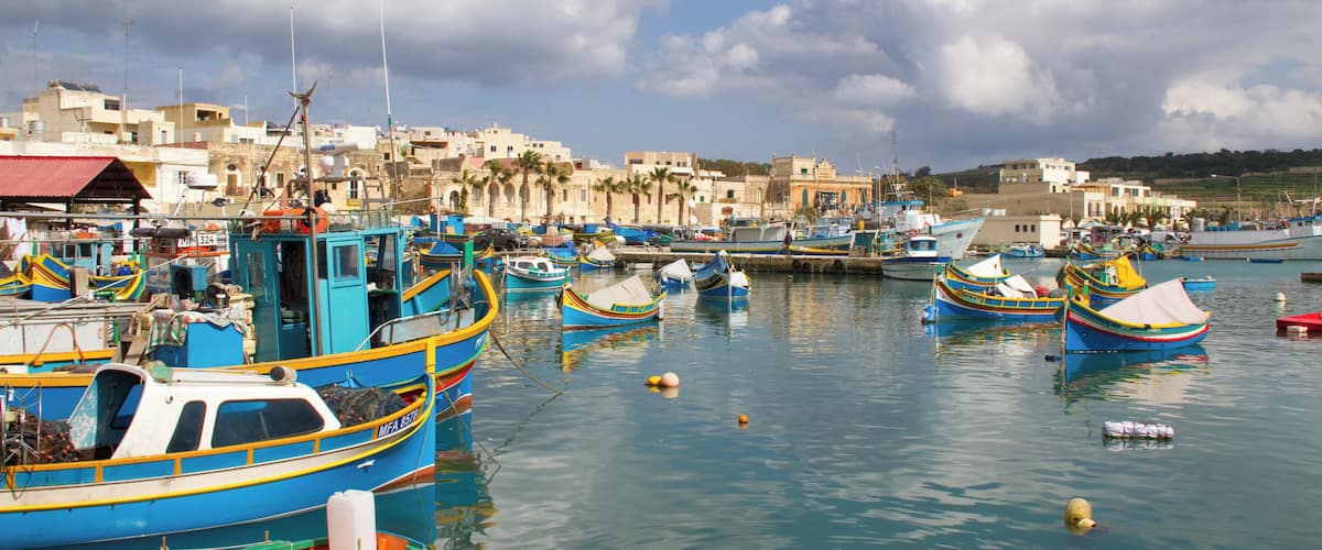 Fishing boats at Marsaxlokk 10