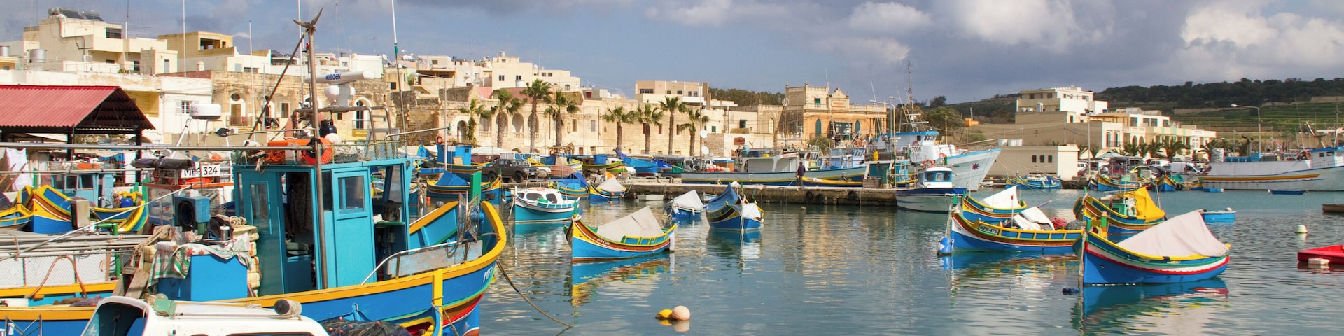 Fishing boats at Marsaxlokk 10
