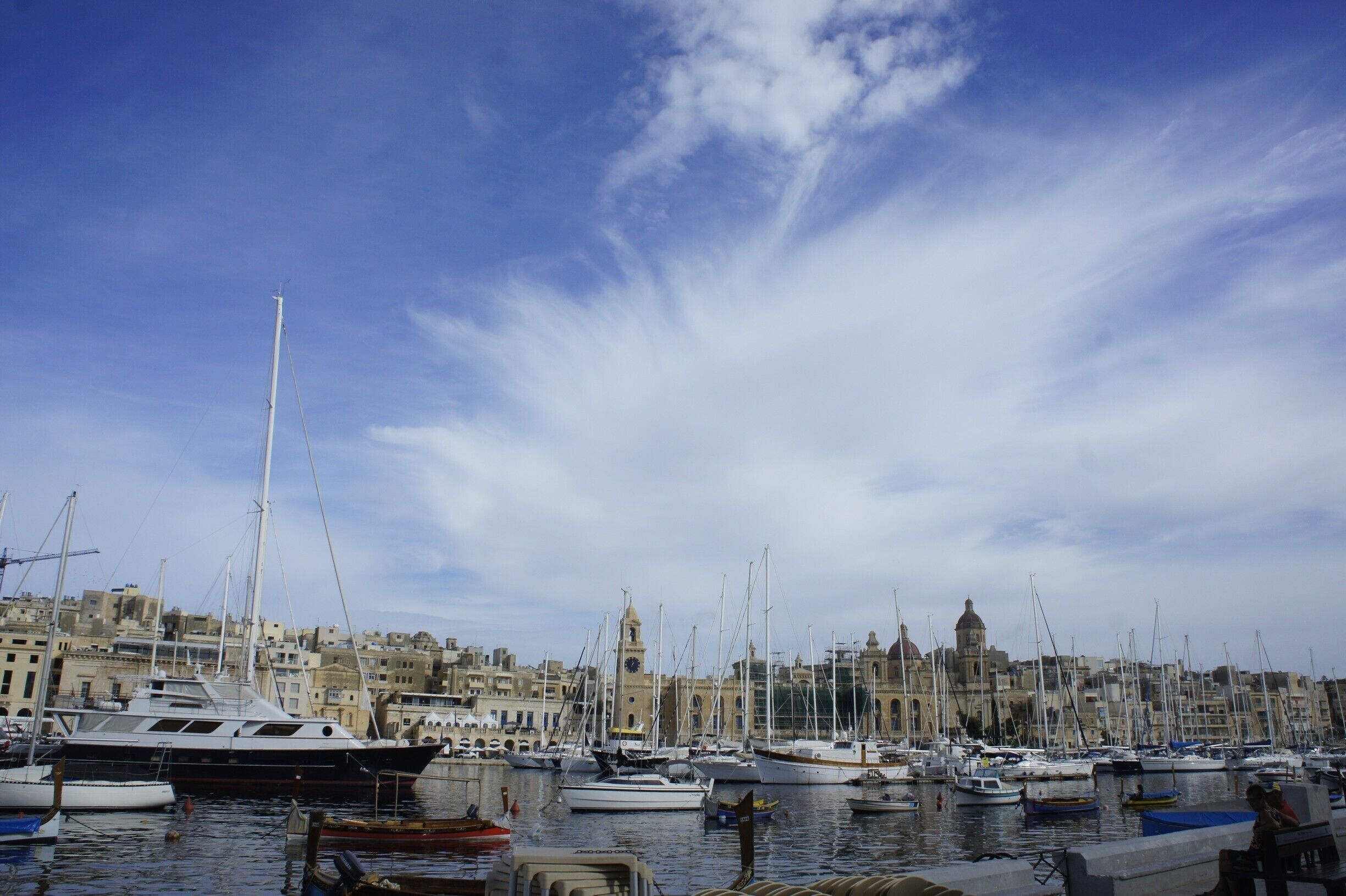 Shot of Birgu (Citta Vittoriosa) from Senglea, also known as Isla in Maltese.

These two form part of the 'Three Cities' on the east coast of Malta. 

All of them look over the capital city of Valletta.

#birgu #isla #vittoriosa #senglea #valletta #unesco #roadtrip