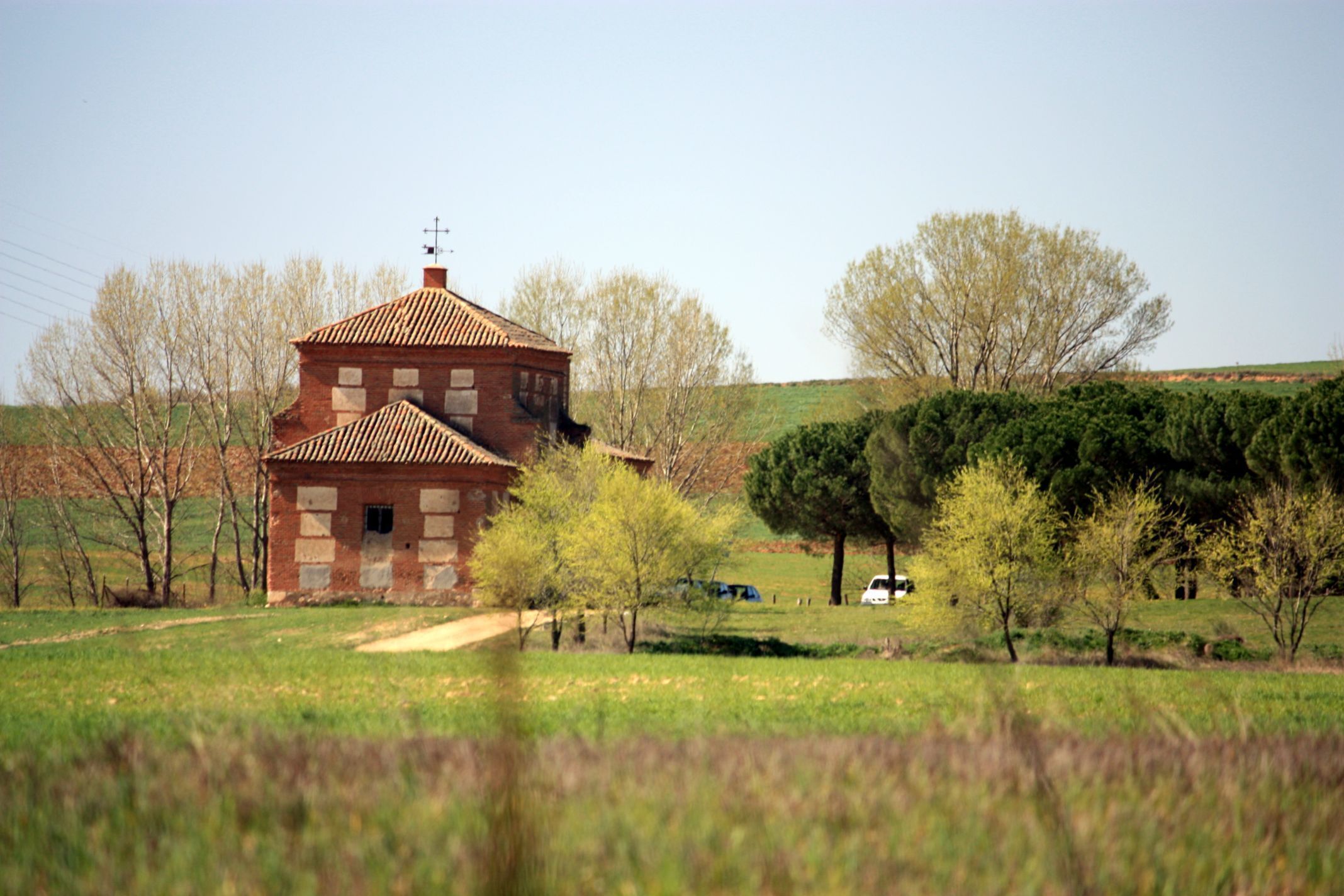 Daganzo vista de la ermita