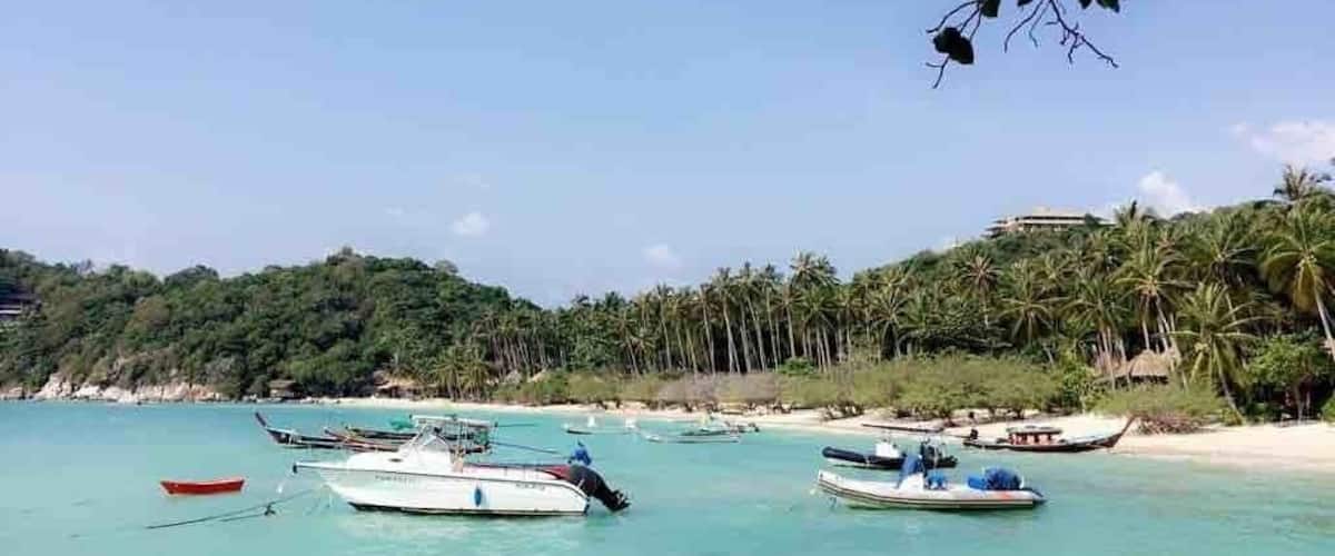 Koh Tao is one of Thailand’s top destinations. It means Turtles’ island, as many live near its shores. Great for diving and snorkeling.