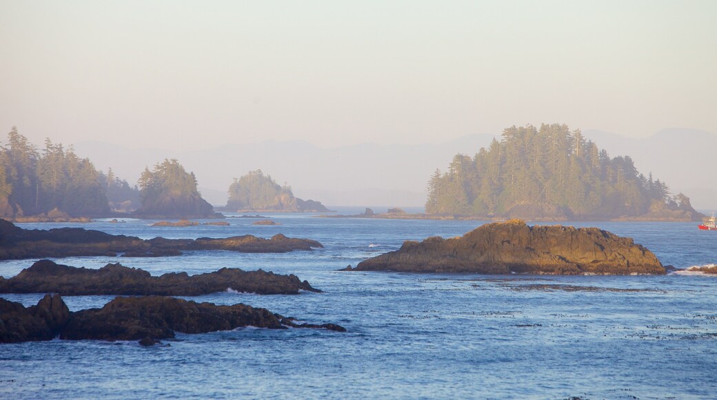 Wild Pacific Trail which includes rugged coastline and general coastal views