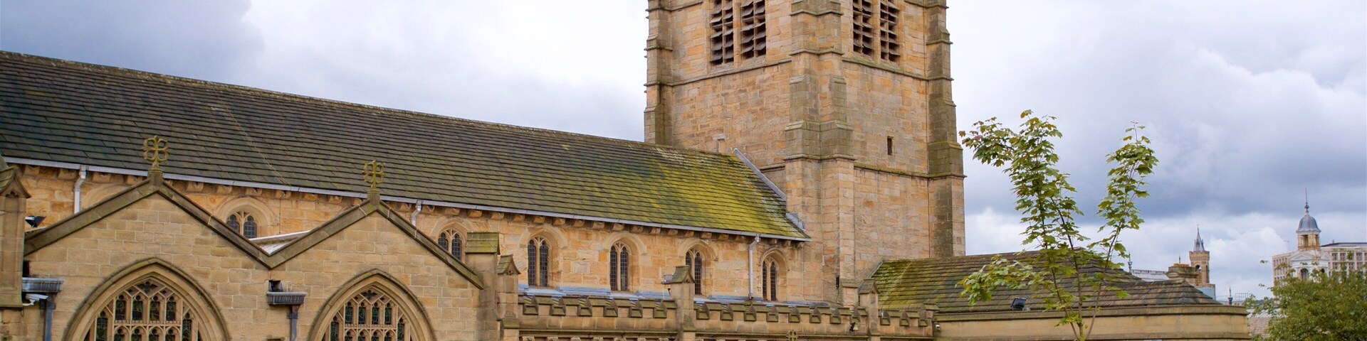Bradford Cathedral das einen historische Architektur