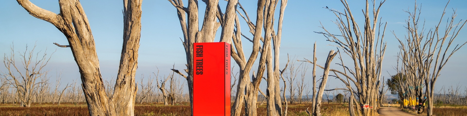 Benalla Rural City featuring tranquil scenes and signage