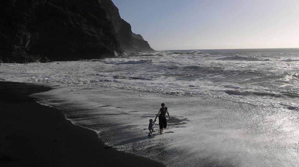 Vera y Vincent en la Playa de Alojera