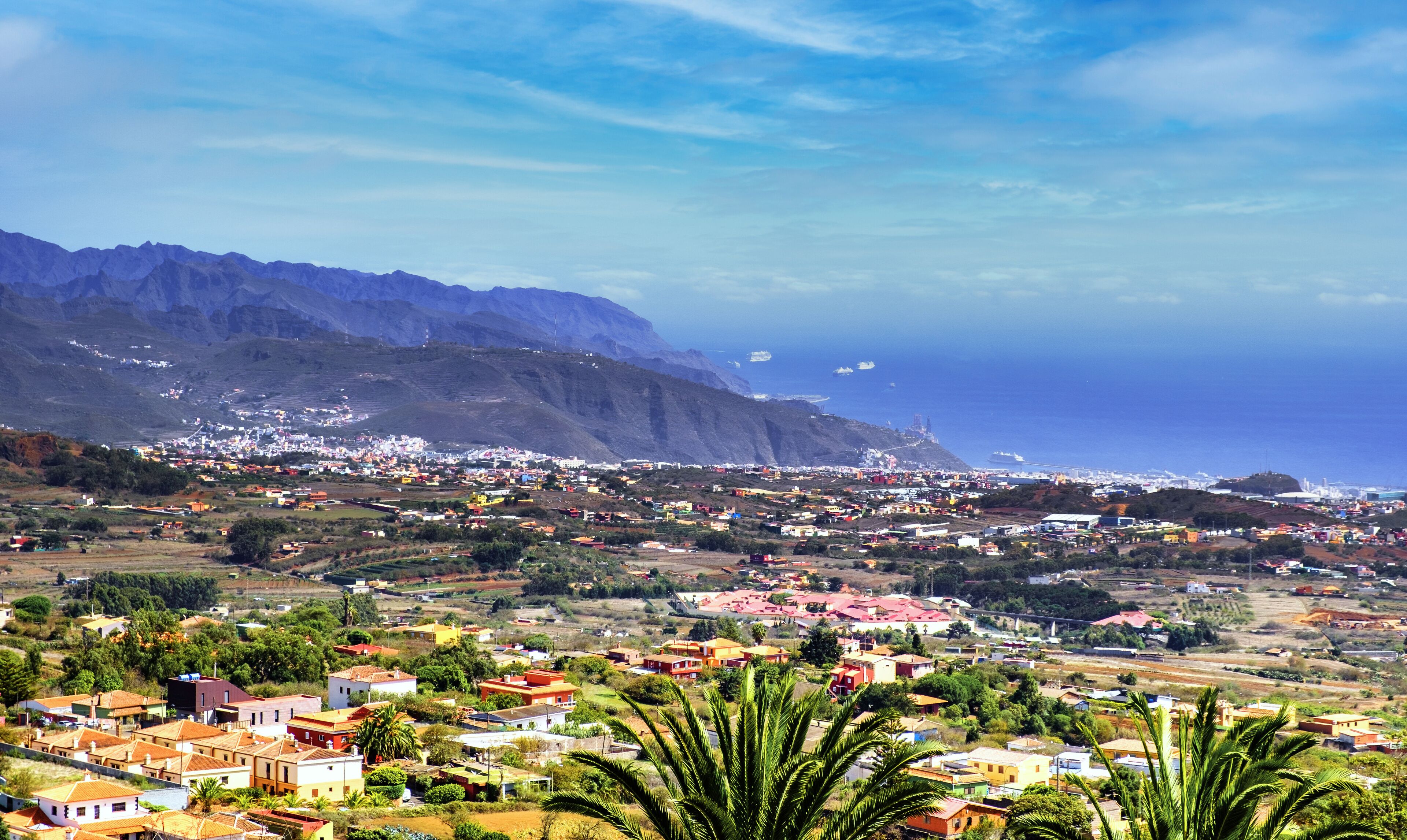 La Esperanza, El Rosario, 10/12/2020, Tenerife, Spain. Impressions The community, a popular excursion destination, is located at an altitude of 905 meters, where the pine and eucalyptus forest begins