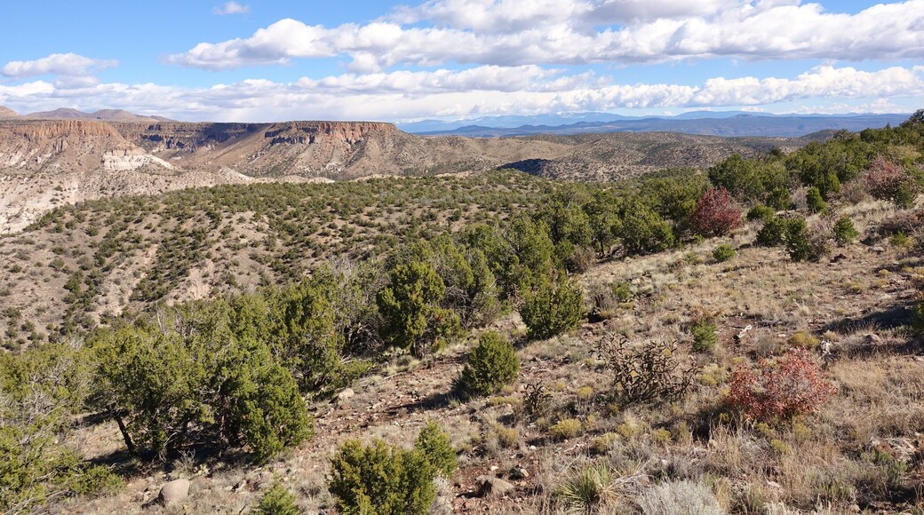 View of the Kasha-Katuwe Tent Rocks National Monument in New Mexico