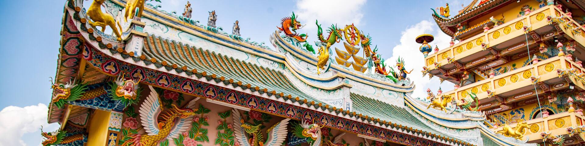 Chao Pho Nakharat Shrine or Chao Por Nakarat Chansen chinese temple in Nakhon Sawan, Thailand