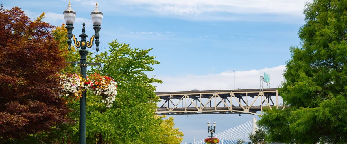 South Waterfront City Park which includes a garden