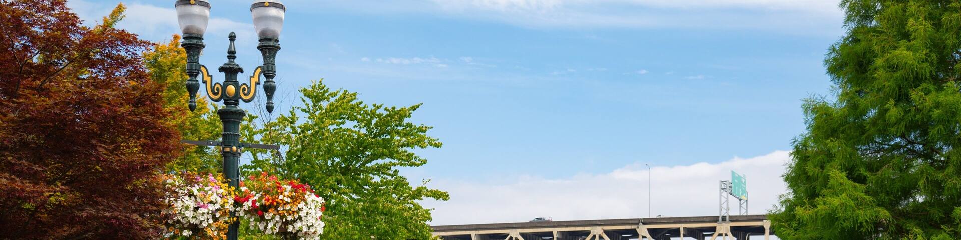 South Waterfront City Park which includes a garden