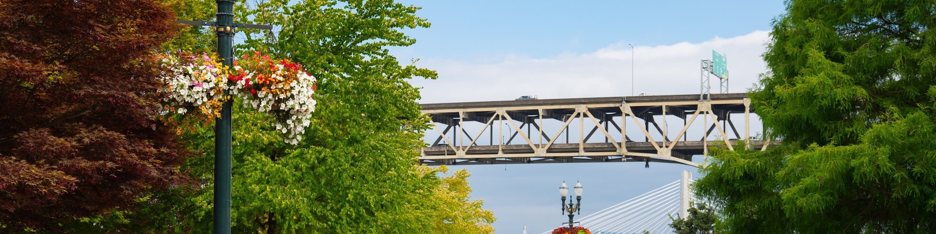 South Waterfront City Park which includes a garden