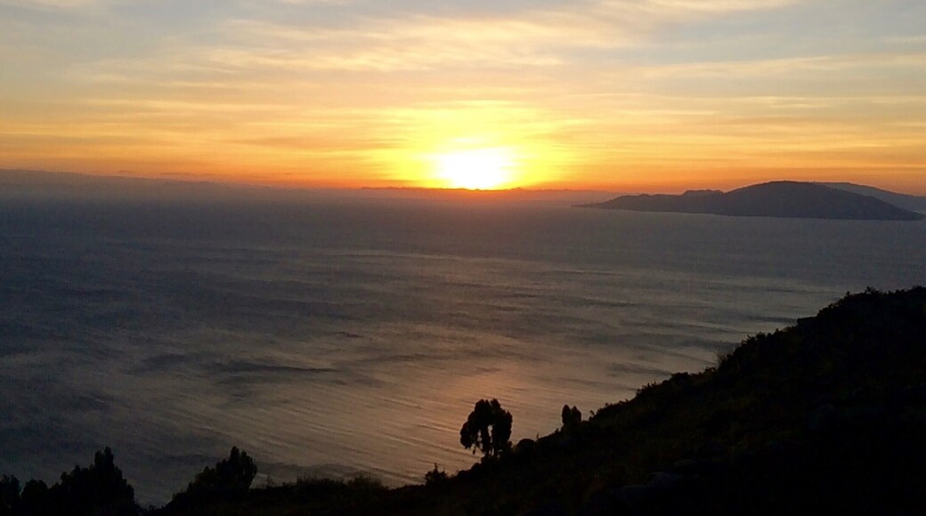 El lago mas alto del mundo.