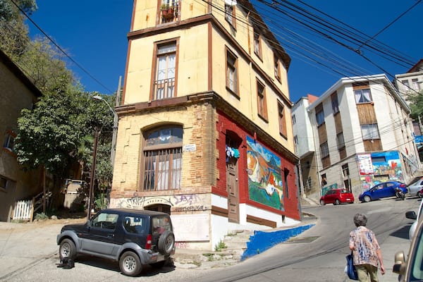 Musée à ciel ouvert de Valparaiso mettant en vedette ville