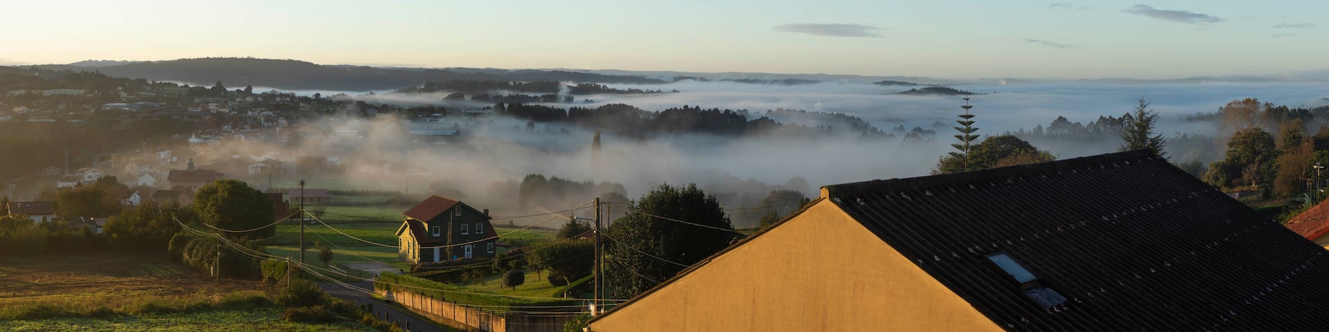 Campolongo under the fog