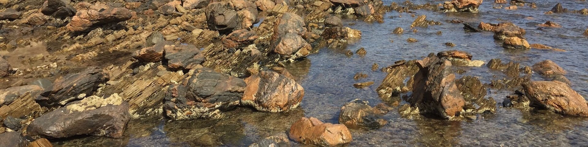 Keep walking down the Shelly beach