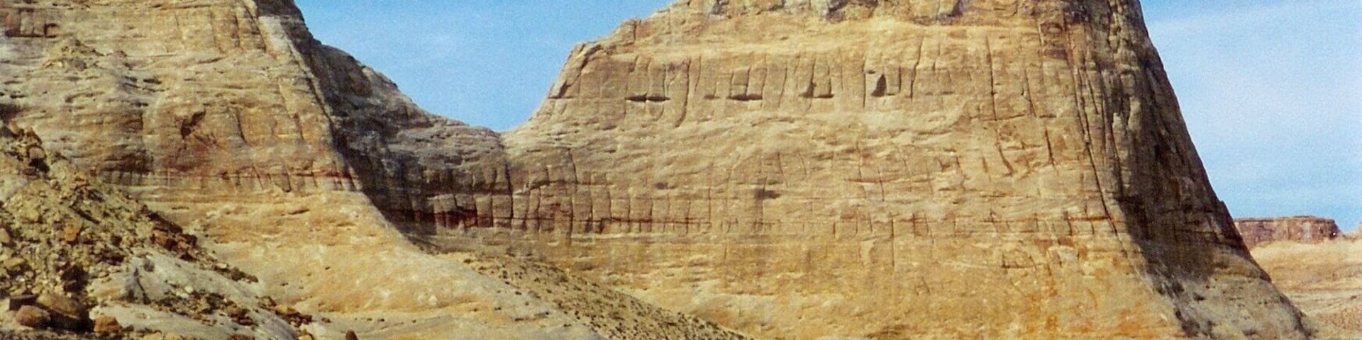 Checking out the countryside near Lake Powell.