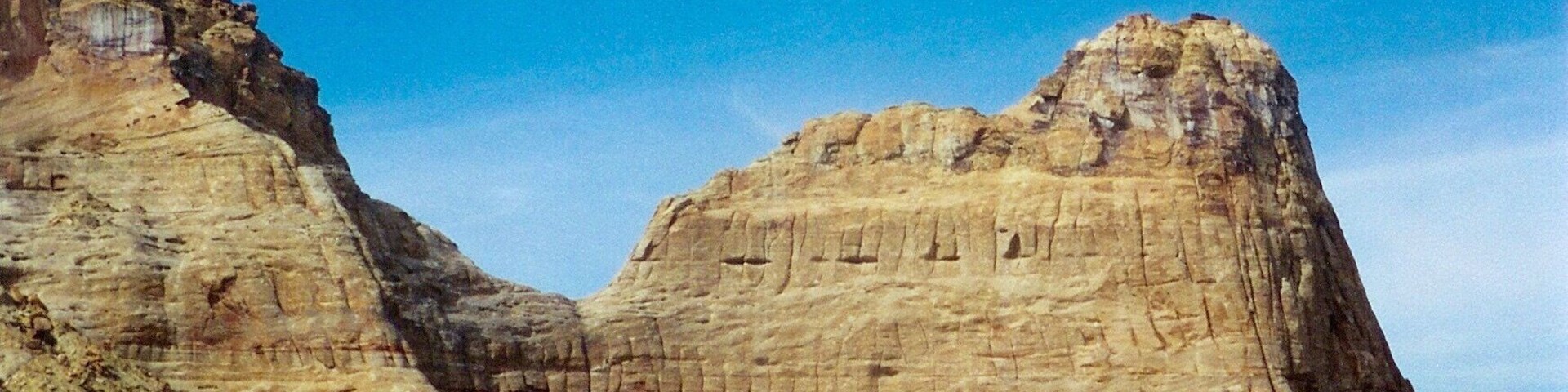 Checking out the countryside near Lake Powell.