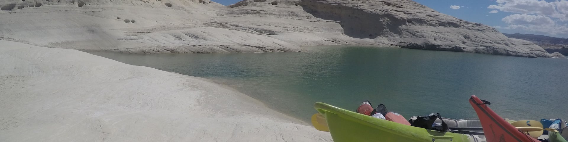 Signed up for kayaking tour of Lone Canyon http://www.lakepowellhiddencanyonkayak.com/
Enjoyed every second of it.