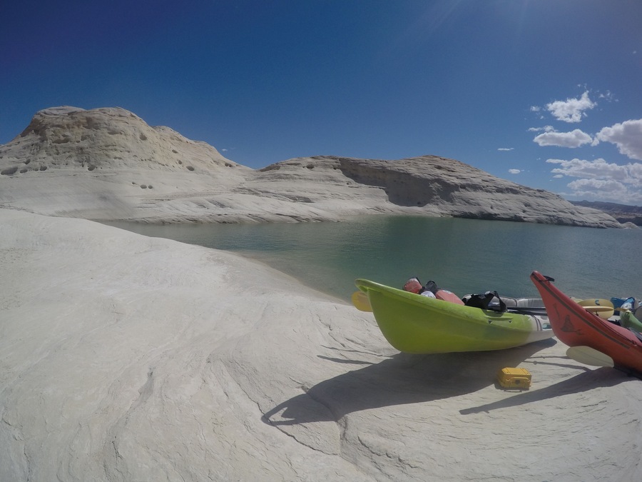 Signed up for kayaking tour of Lone Canyon http://www.lakepowellhiddencanyonkayak.com/
Enjoyed every second of it.