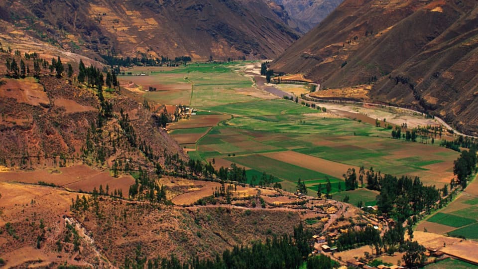 Sacred Valley of the Incas in Peru