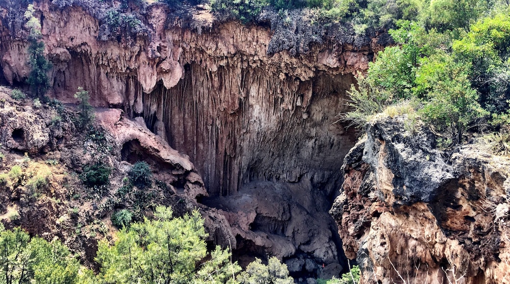 Tonto Natural Bridge State Park. View from one of the several viewing platforms. #nature is awesome.