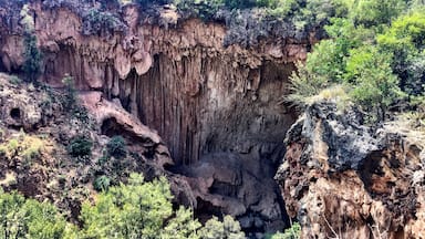 Tonto Natural Bridge State Park. View from one of the several viewing platforms. #nature is awesome.